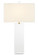 Clara One Light Table Lamp in Clear/Brass (142|6000-0770)