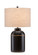 London One Light Table Lamp in Black/Gold (142|6000-0703)