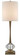 Giovanna Brass Table Lamp One Light Table Lamp in Antique Brass/Clear (142|6000-0167)