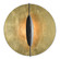 Pinders Collection One Light Wall Sconce in Contemporary Gold Leaf/Painted Contemporary Gold/French Black (142|5000-0130)