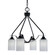 Odyssey Three Light Chandelier in Matte Black (200|2604-MB-3001)