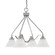 Odyssey Three Light Chandelier in Brushed Nickel (200|2604-BN-312)
