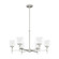 Xidane Six Light Chandelier in Brushed Nickel (47|19744)