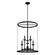 Briargrove Six Light Foyer Pendant in Matte Black (47|19698)