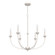 Southcrest Six Light Chandelier in Distressed White (47|19635)
