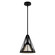 Rafner One Light Pendant in Natural Black Iron (47|19449)