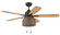 Woven 52''Ceiling Fan in Flat Black (46|WVN52FB5)