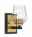 Avante Grand One Light Wall Sconce in Flat Black/Satin Brass (46|56901-FBSB)
