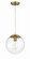 Gaze One Light Pendant in Satin Brass (46|56891-SB)