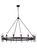 Larrson 16 Light Chandelier in Flat Black (46|54316-FB)