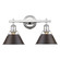 Orwell Two Light Bath Vanity in Chrome (62|3306-BA2 CH-RBZ)