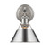 Orwell One Light Bath Vanity in Pewter (62|3306-BA1 PW-CH)