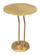 Grisham Side Table in Gold (339|109464)