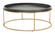 Jahre Coffee Table in Black, Brass (339|109385)