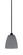 Paramount One Light Mini Pendant in Matte Black (200|3401-MB-4072)