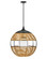 Maddox LED Hanging Lantern in Black (13|19675BK-NAT)