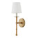 Tulum One Light Wall Sconce in Matte Brass (65|647211MA-705)