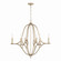 Claire Six Light Chandelier in Brushed Champagne (65|450061BS)