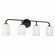 Lawson Four Light Vanity in Matte Black (65|148841MB-542)