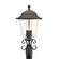 Trafalgar Three Light Outdoor Post Lantern in Oxidized Bronze (1|8259EN-46)