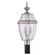 Lancaster Three Light Outdoor Post Lantern in Antique Brushed Nickel (1|8239-965)