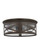 Outdoor Ceiling Two Light Outdoor Flush Mount in Antique Bronze (1|7821402-71)