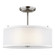 Elmwood Park Two Light Semi-Flush Mount in Brushed Nickel (1|7737302EN3-962)