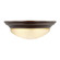 Nash Two Light Ceiling Flush Mount in Bronze (1|75445EN3-710)