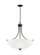 Geary Four Light Pendant in Bronze (1|6616504-710)