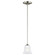 Emmons One Light Mini-Pendant in Brushed Nickel (1|6139001-962)