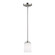 Kemal One Light Mini-Pendant in Brushed Nickel (1|6130701-962)