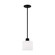 Canfield One Light Mini-Pendant in Midnight Black (1|6128801-112)