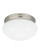 Webster Two Light Flush Mount in Brushed Nickel (1|5328EN3-962)