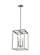 Moffet Street Three Light Hall / Foyer Pendant in Brushed Nickel (1|5134503-962)