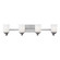 Kemal Four Light Wall / Bath in Brushed Nickel (1|4430704-962)