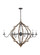 Socorro Six Light Chandelier in Stardust (1|3224906EN-846)