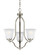 Emmons Three Light Chandelier in Brushed Nickel (1|3139003EN3-962)