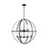 Alturas Nine Light Chandelier in Midnight Black (1|3124609EN3-112)