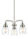 Belton Three Light Chandelier in Brushed Nickel (1|3114503-962)