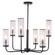 Glencoe Six Light Chandelier in Matte Black (63|H0266)