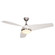 Odell 52''Ceiling Fan in Brushed Nickel and Matte White (63|F0091)