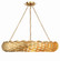 Broche Eight Light Pendant in Antique Gold (60|538-GA)