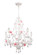 Lola Five Light Chandelier in Wet White (60|4856-WW)