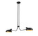 Bellamy Two Light Linear Chandelier in Matte Black (224|1942-2L-MB)