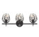 Moreno Three Light Bathroom Vanity in Matte Black (51|8-6601-3-BK)