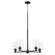 Veno Five Light Chandelier in Matte Black (19|658-5-59)