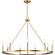 Gilliam Nine Light Chandelier in Vintage Brass (54|P400314-163)