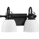 Preston Two Light Vanity in Matte Black (54|P300427-31M)