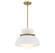 One Light Pendant in Natural Brass (446|M7026NB)