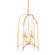 Rhett Four Light Lantern in Vintage Gold Leaf (67|F8815-VGL)